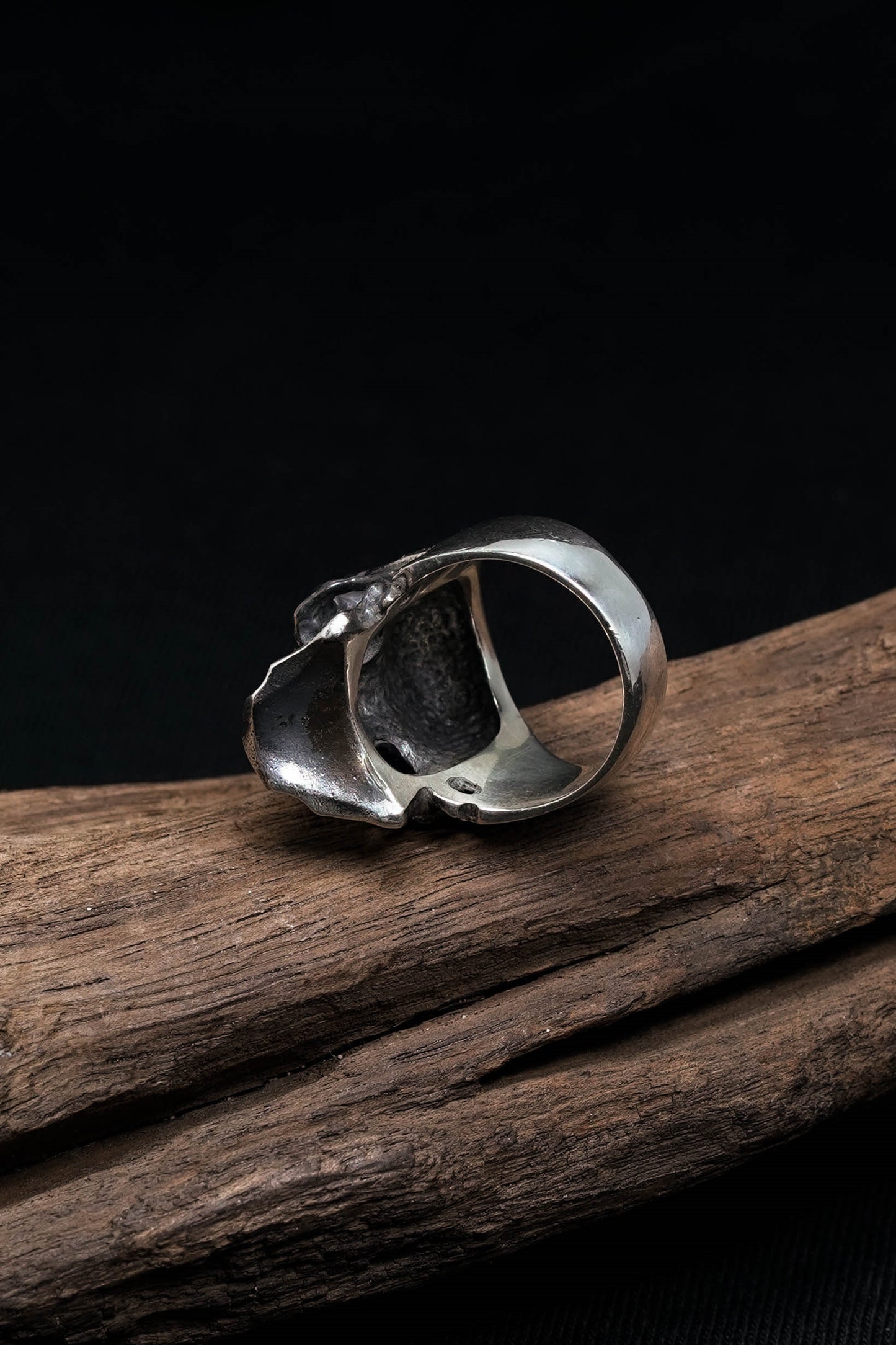 Retro Skull Handmade Silver Vintage Ring