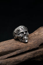 Load image into Gallery viewer, Cross Skull 925 Sterling Silver Retro Ring
