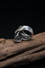 Load image into Gallery viewer, Cross Skull 925 Sterling Silver Retro Ring
