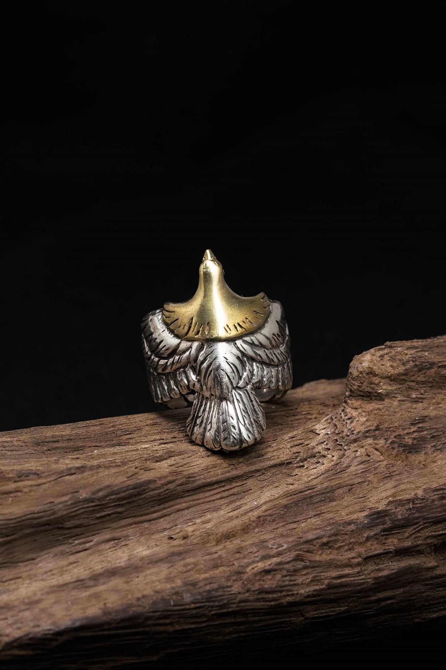 Takahashi Goro 925 Sterling Silver Eagle Ring