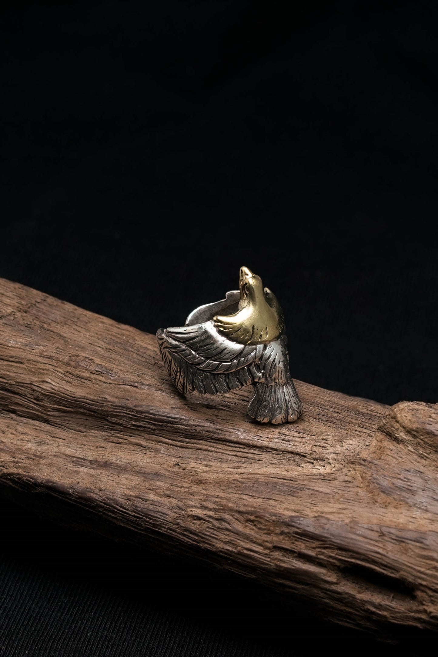 Takahashi Goro 925 Sterling Silver Eagle Ring