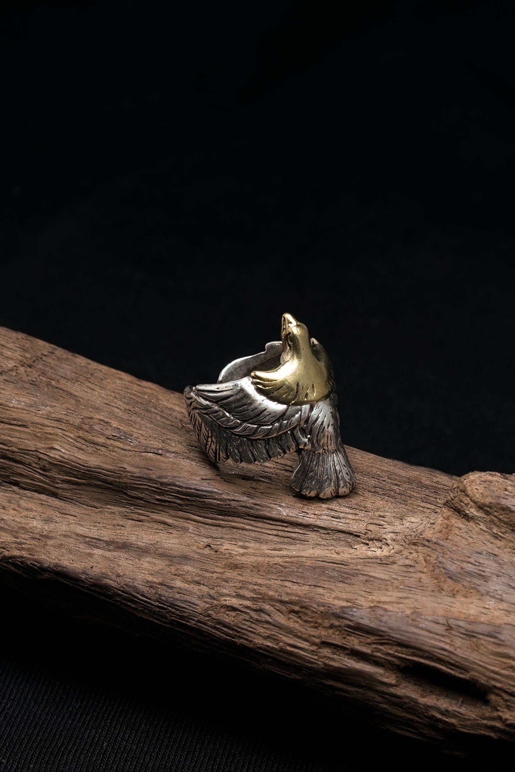 Takahashi Goro 925 Sterling Silver Eagle Ring