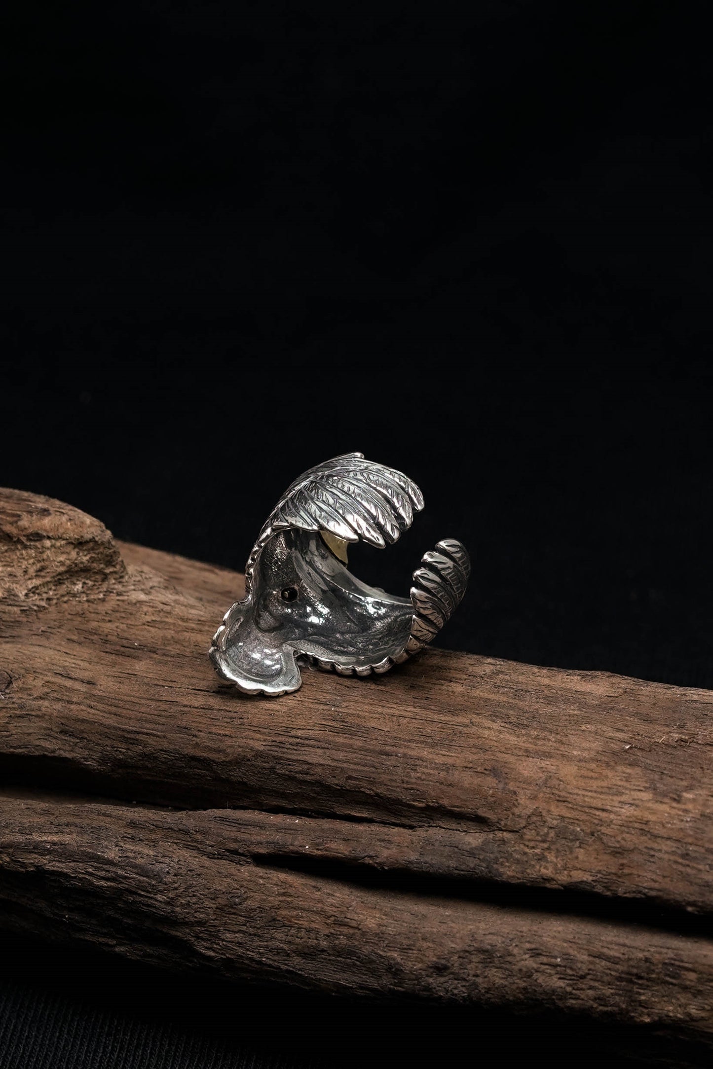 Takahashi Goro 925 Sterling Silver Eagle Ring