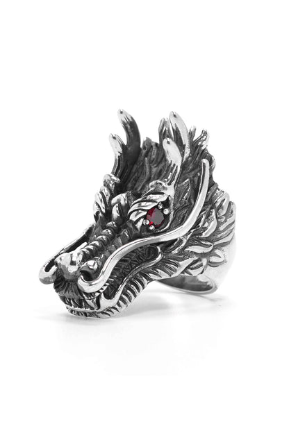 Dragon Head Retro 925 Sterling Silver Ring