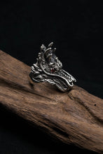 Load image into Gallery viewer, Dragon Head Retro 925 Sterling Silver Ring
