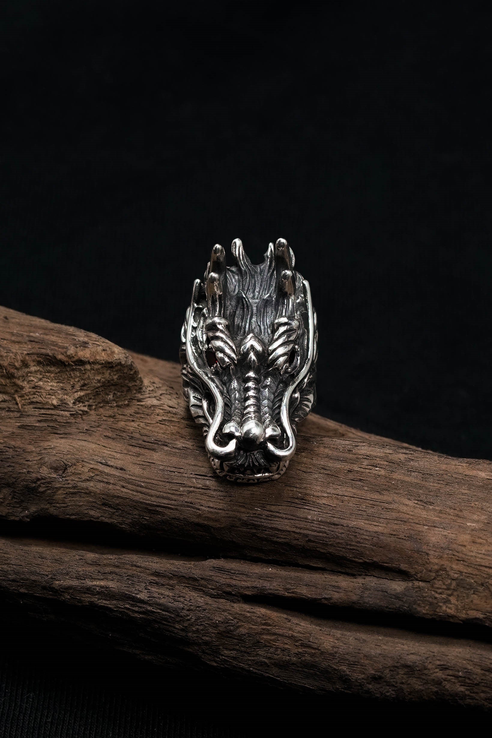 Dragon Head Retro 925 Sterling Silver Ring