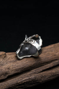 925 Sterling Silver Retro Wolf Head Ring