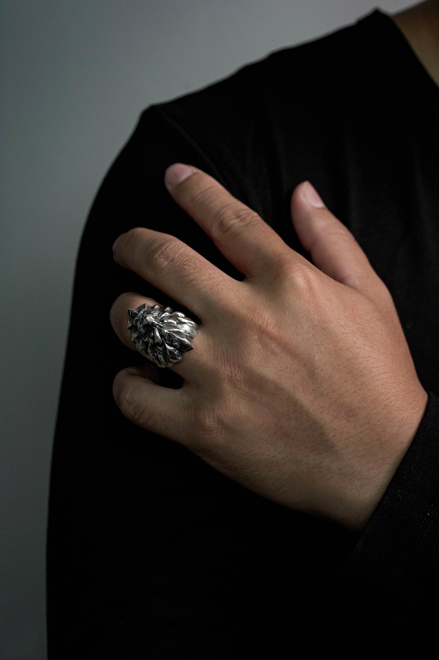 Lion Head Retro 925 Sterling Silver Ring