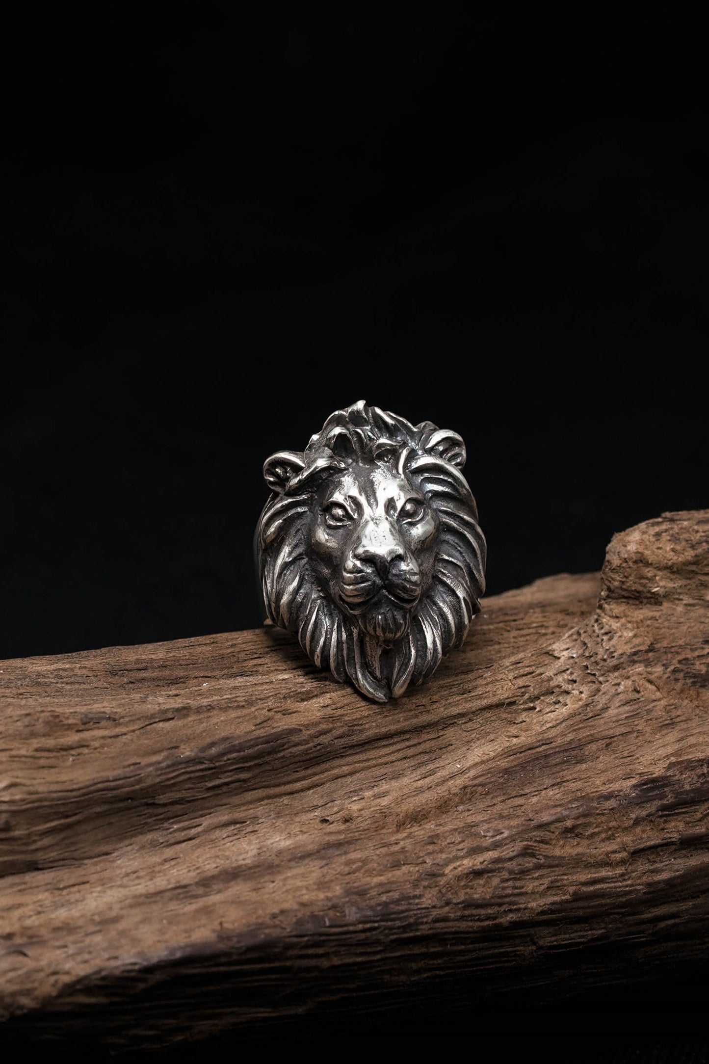 Lion Head Retro 925 Sterling Silver Ring