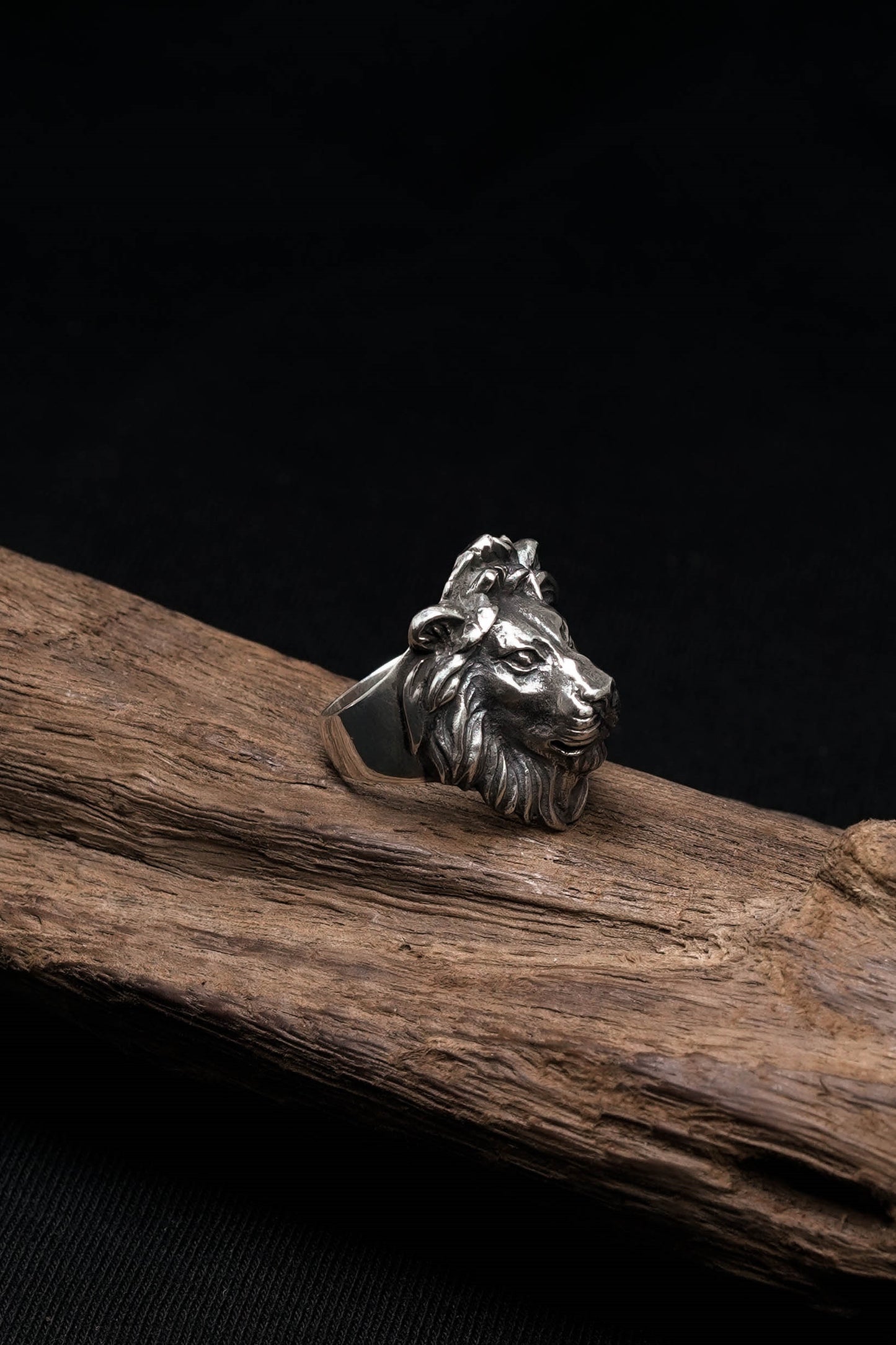 Lion Head Retro 925 Sterling Silver Ring