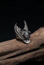 Load image into Gallery viewer, Retro Eagle Spread Wings 925 Sterling Silver Ring
