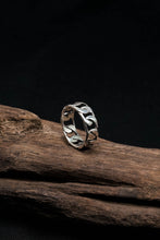 Load image into Gallery viewer, Retro 925 Sterling Silver Chain Ring
