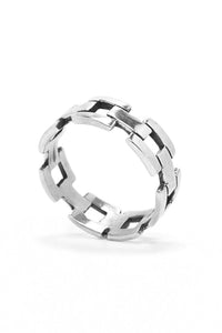 Chain Ring Retro 925 Sterling Silver