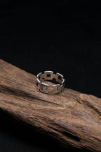 Load image into Gallery viewer, Chain Ring Retro 925 Sterling Silver
