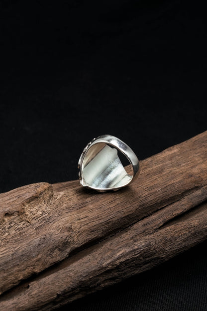 Retro Vintage Knight Cross 925 Sterling Silver Rings