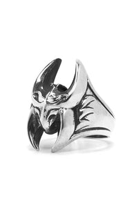 925 Sterling Silver Retro Domineering Fashion Bat Ring