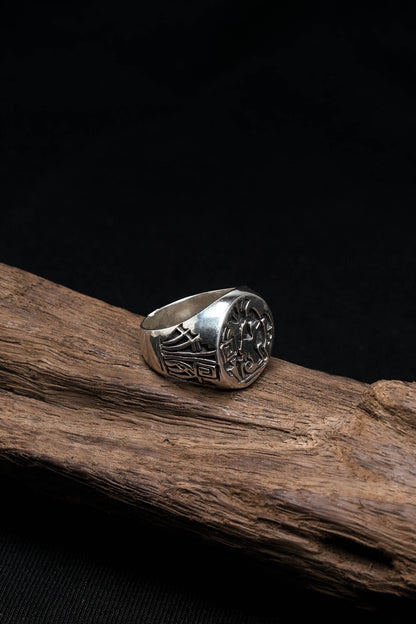 Antique 925 Sterling Silver Ring
