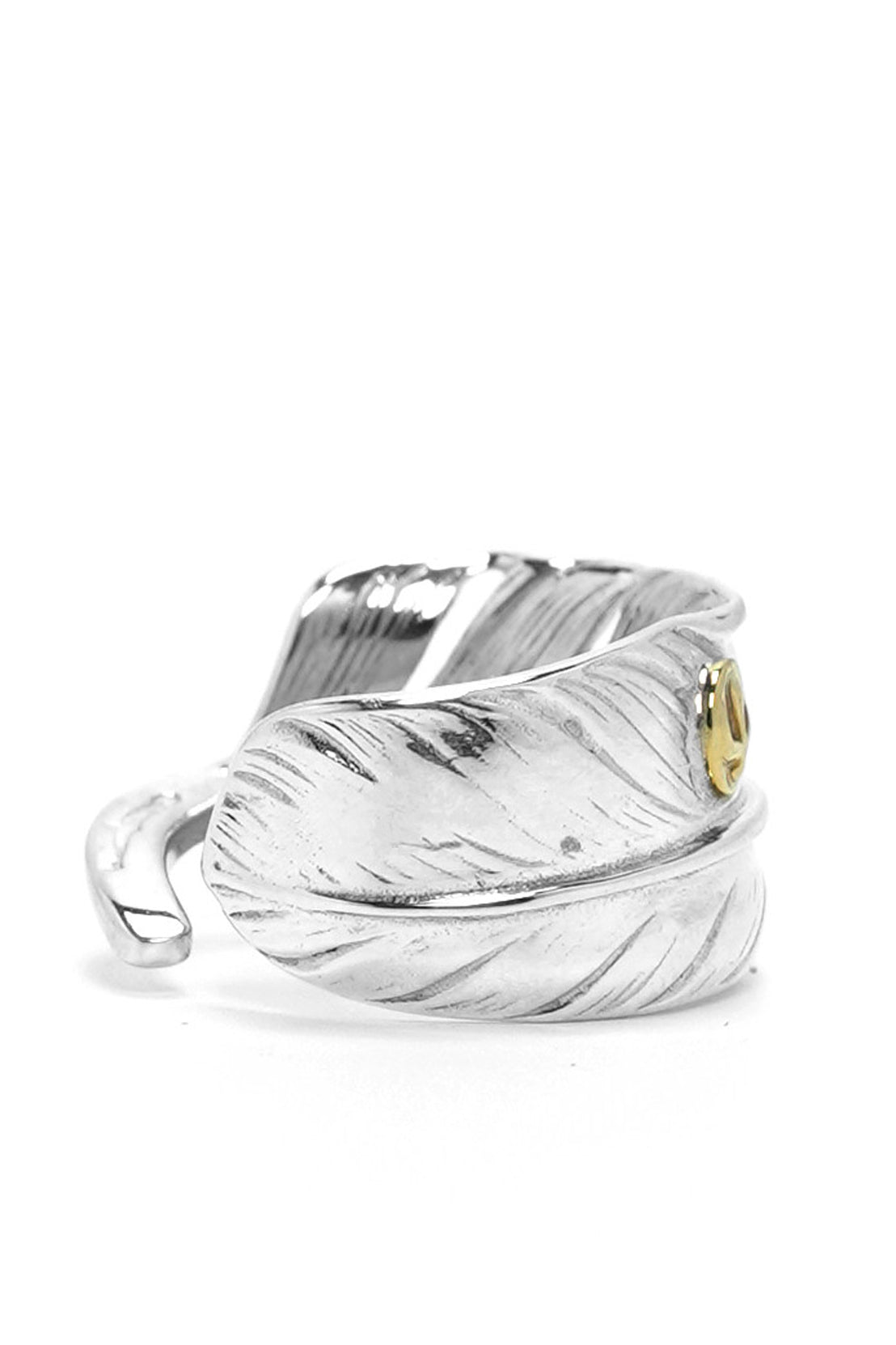 Takahashi Goro 925 Silver Small Feather Ring