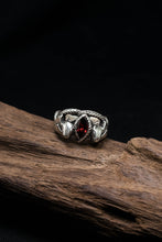 Load image into Gallery viewer, Snakes Retro 925 Sterling Silver Ring
