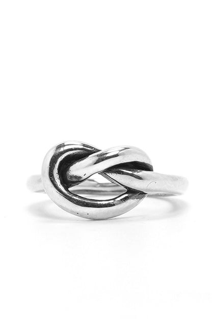 Knot Ring Retro 925 Sterling Silver