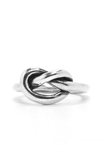 Knot Ring Retro 925 Sterling Silver
