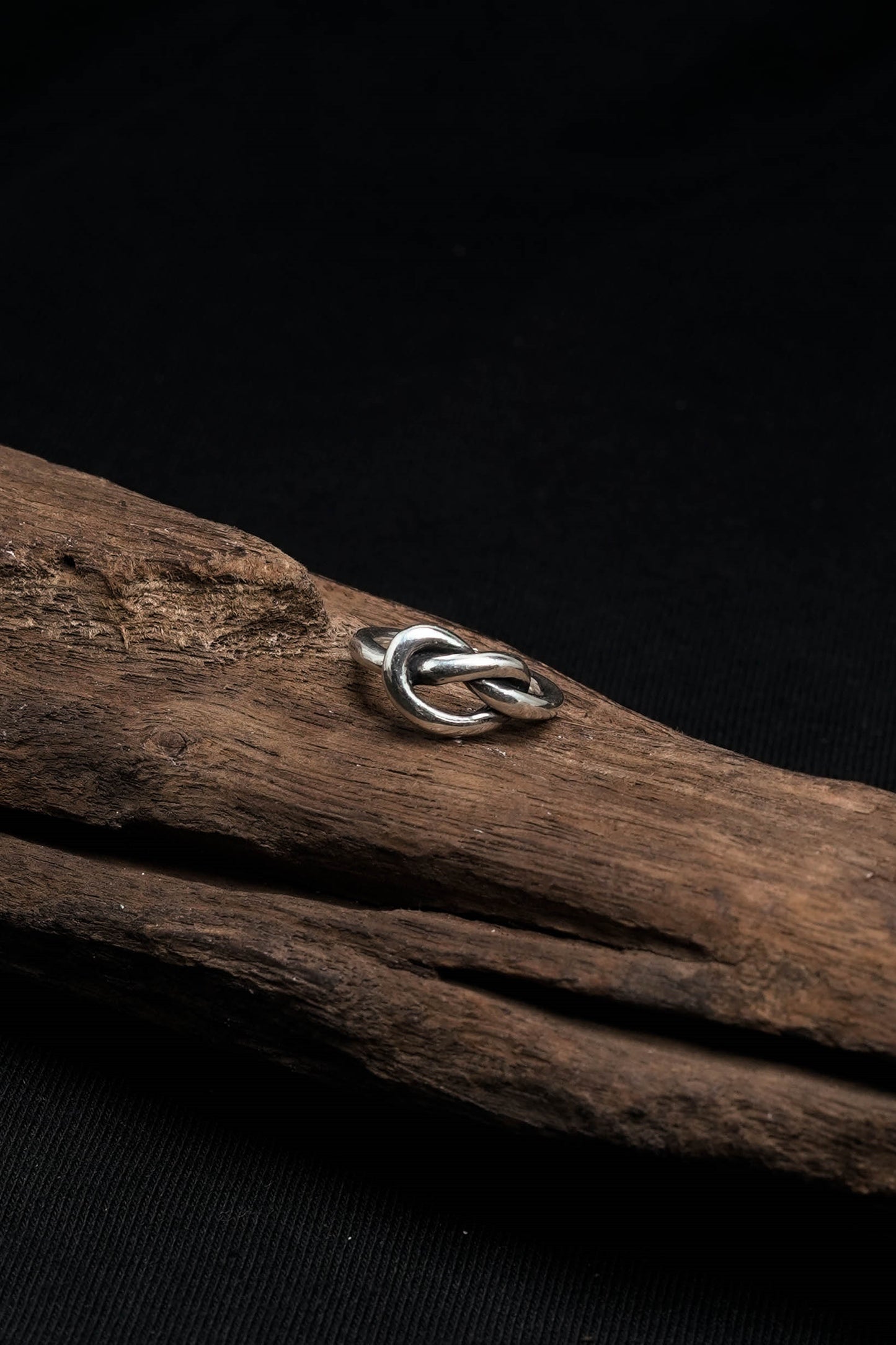 Knot Ring Retro 925 Sterling Silver