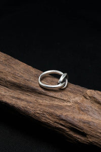 Knot Ring Retro 925 Sterling Silver