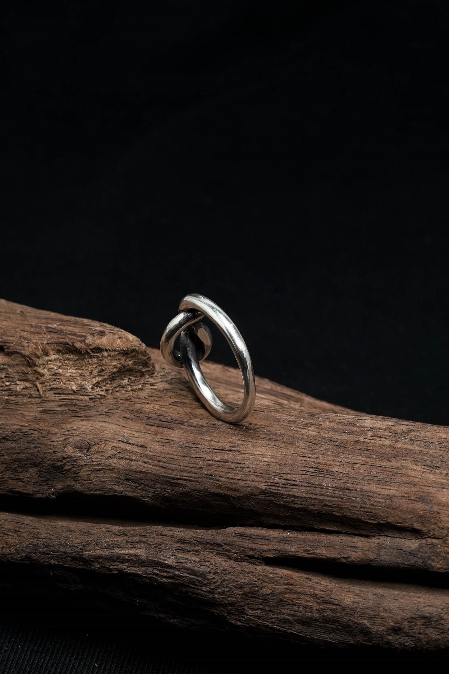 Knot Ring Retro 925 Sterling Silver