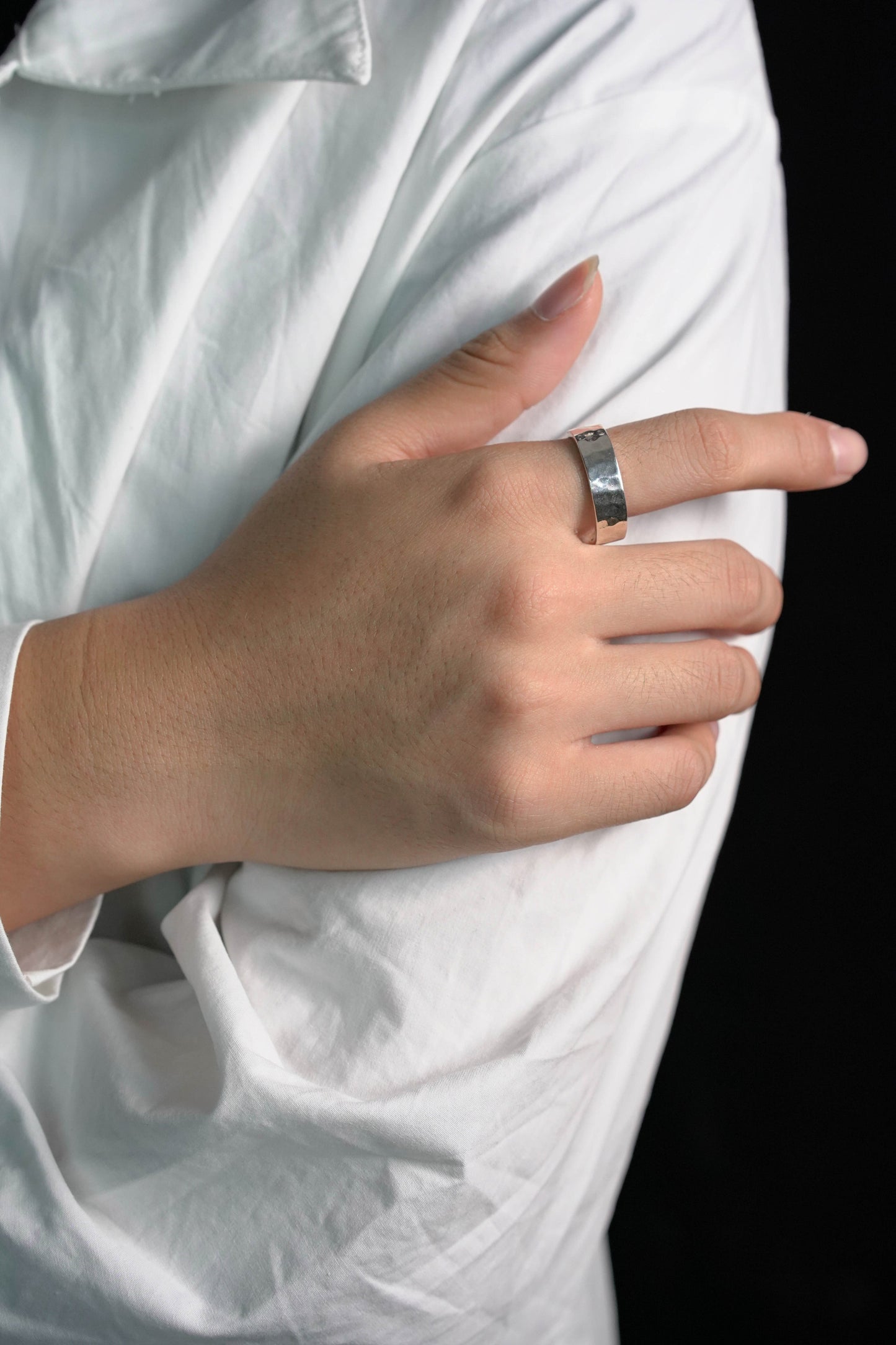 Retro 925 Sterling Silver Classic Ring