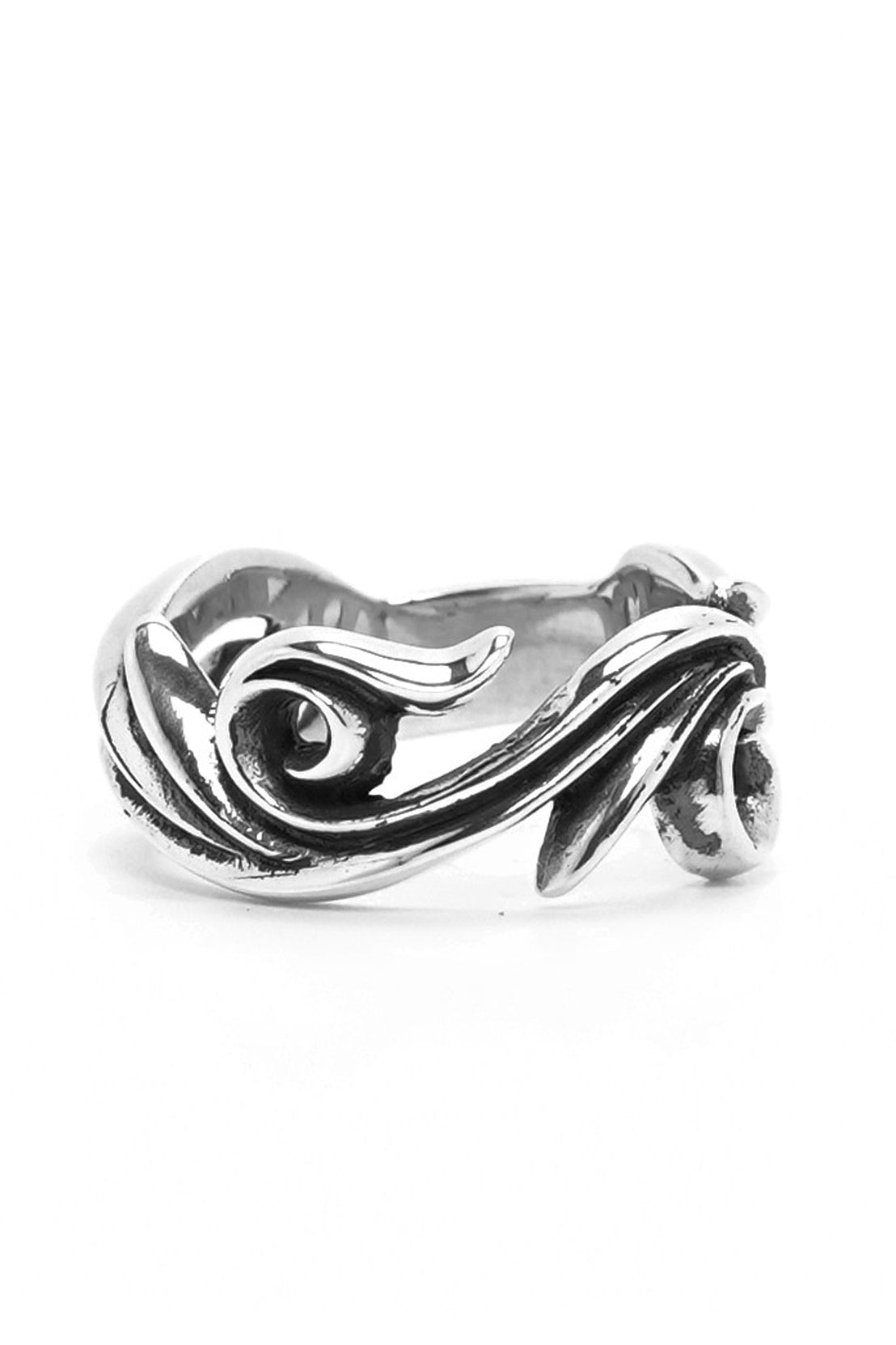 Leaf Ring Retro 925 Sterling Silver