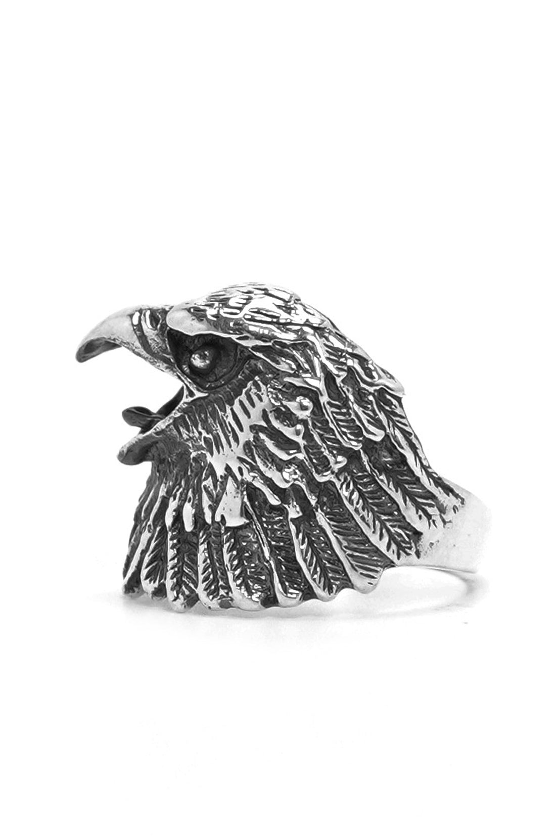 Eagle Head 925 Sterling Silver Retro Ring