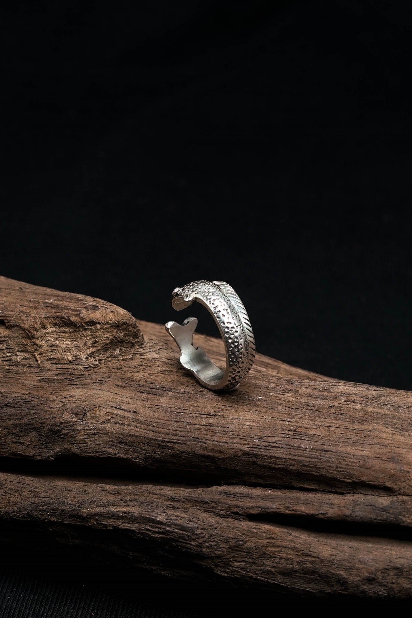 Classic Fish Retro 925 Sterling Silver Ring