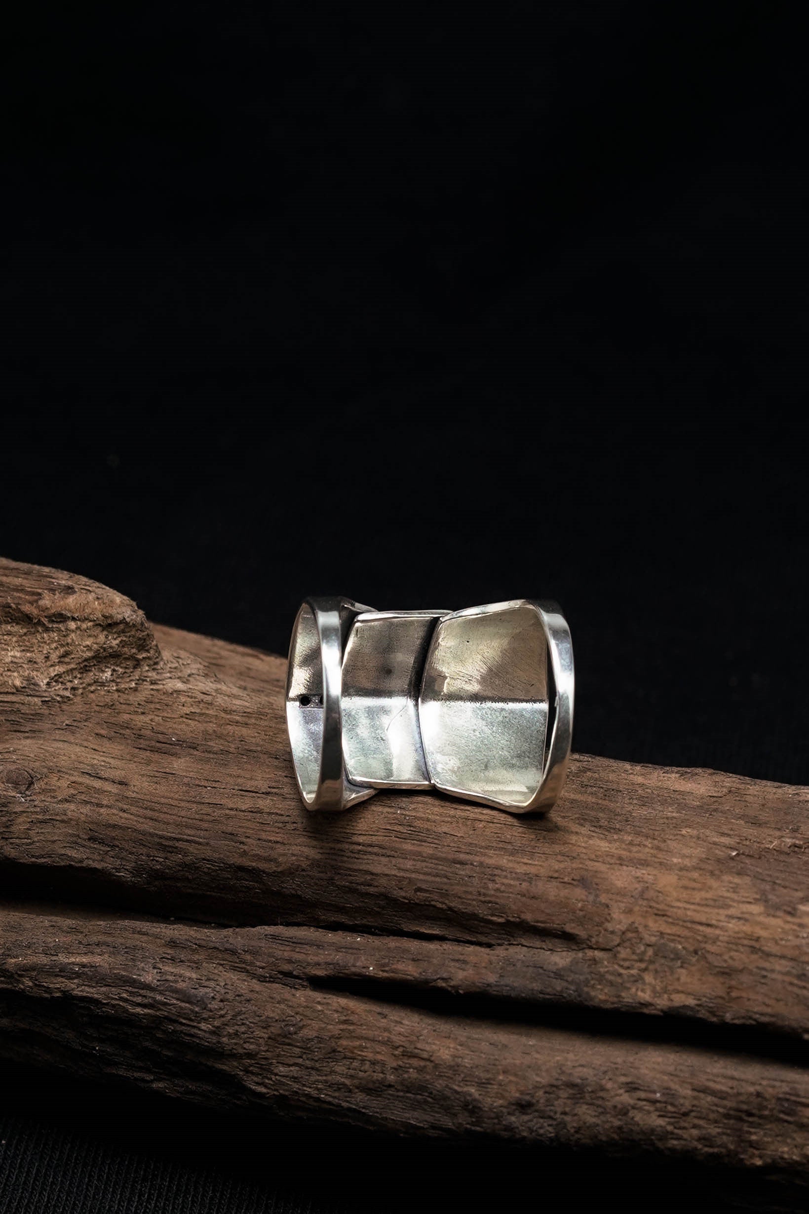 Sterling Silver Retro Spartan Hero Helmet Mask Ring