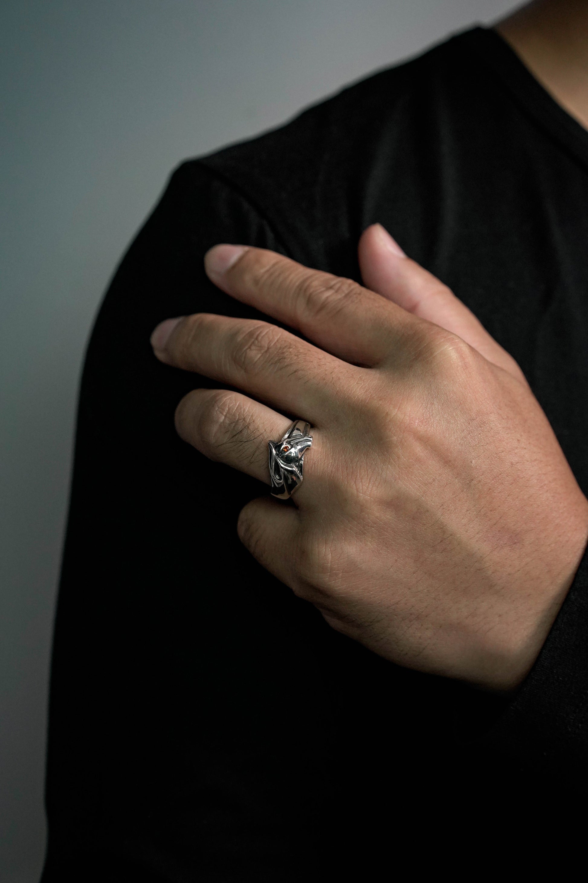 Horse Head Retro 925 Sterling Silver Ring