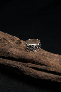 Classic Antique Ring Retro 925 Sterling Silver