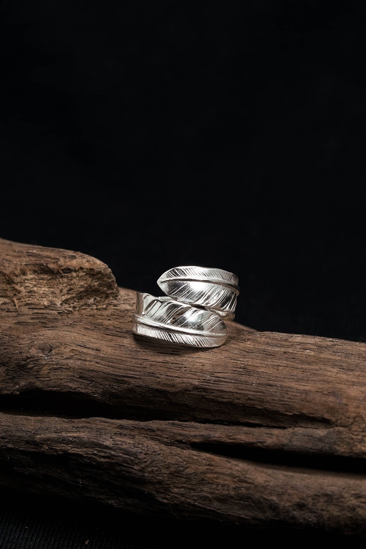 Double Feather Ring