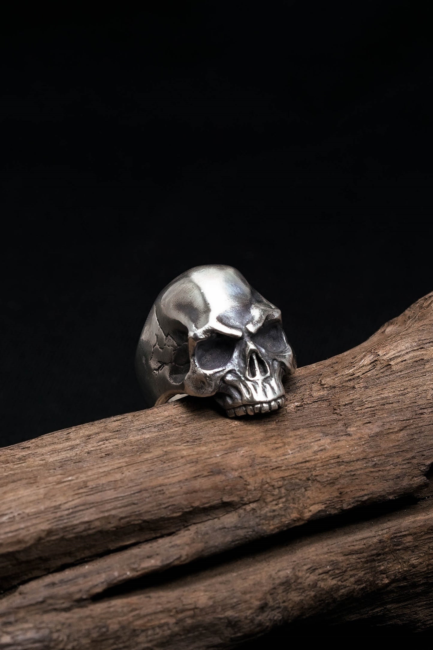 Bold Skull 925 Sterling Silver Retro Ring