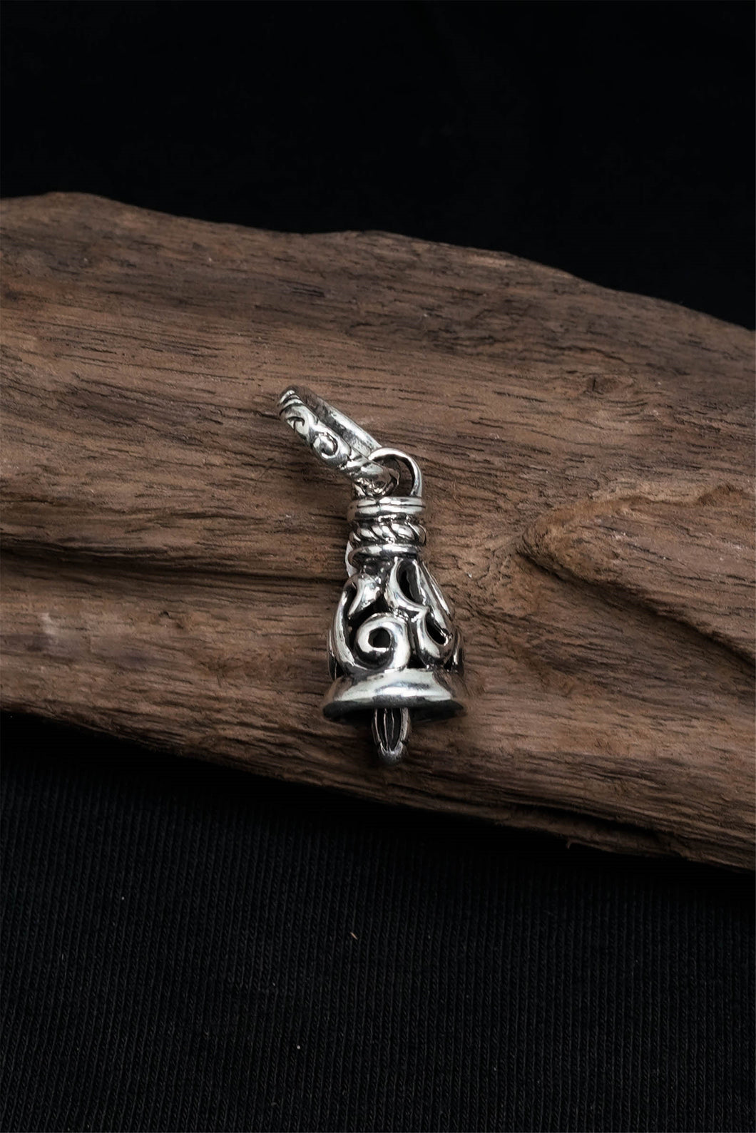 Sterling Silver Bell Pendant