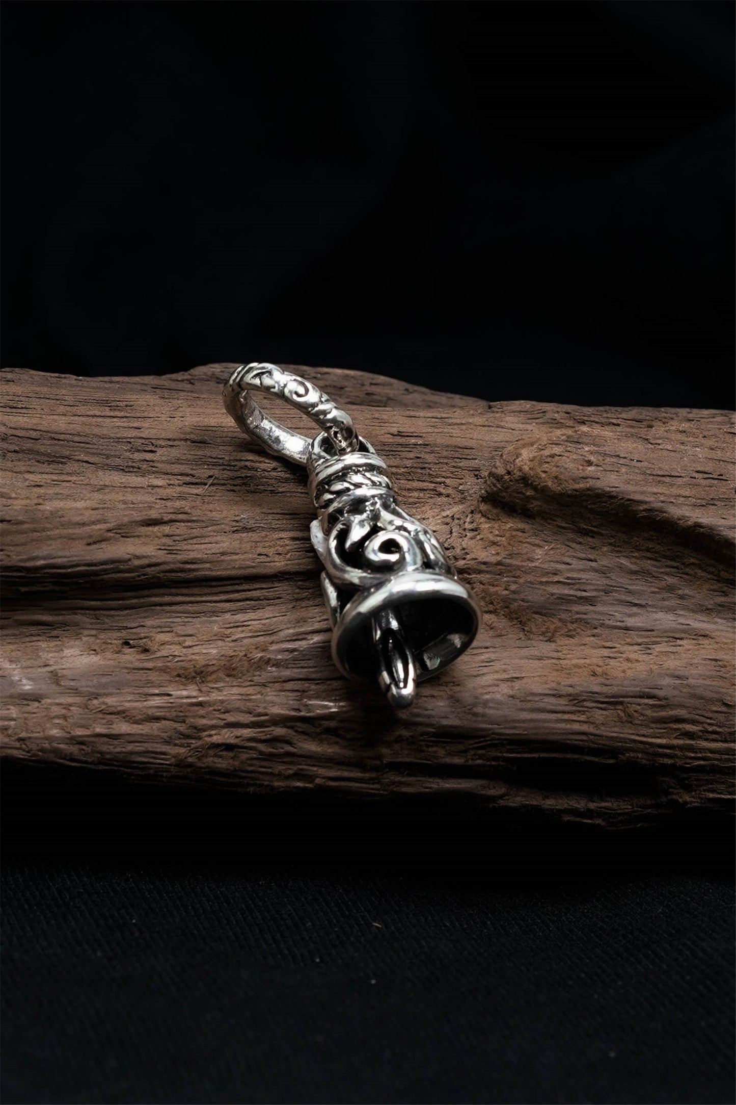 Sterling Silver Bell Pendant