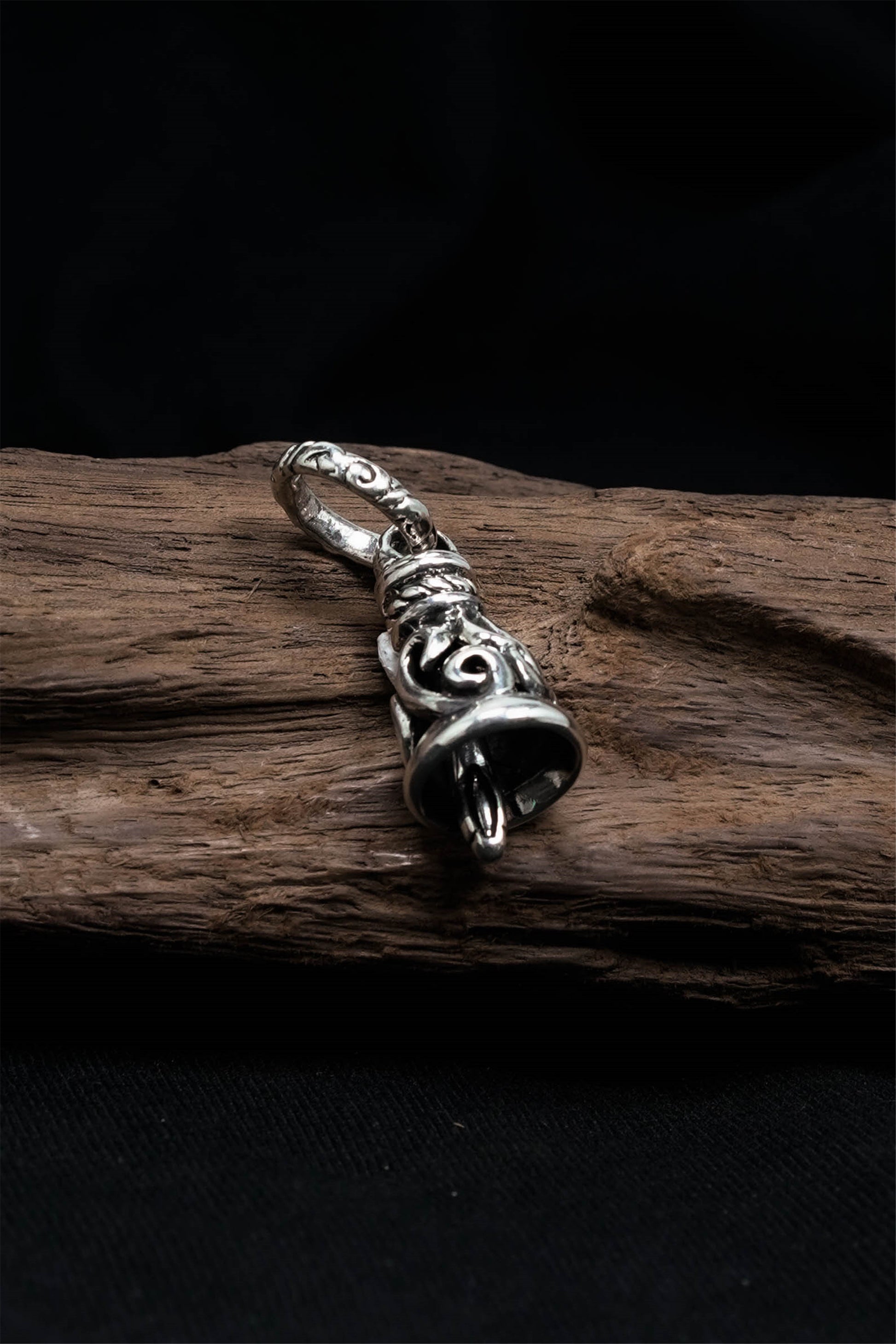 Sterling Silver Bell Pendant