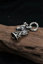 Load image into Gallery viewer, Horse Head Bell Pendant Retro 925 Sterling Silver
