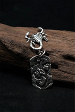 Load image into Gallery viewer, Motorcycle Wind Scorpion Pendant Retro 925 Sterling Silver
