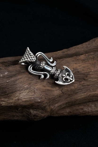 Retro 925 Silver Snake Animal Pendant