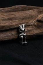 Load image into Gallery viewer, Retro Skull 925 Sterling Silver Pendant
