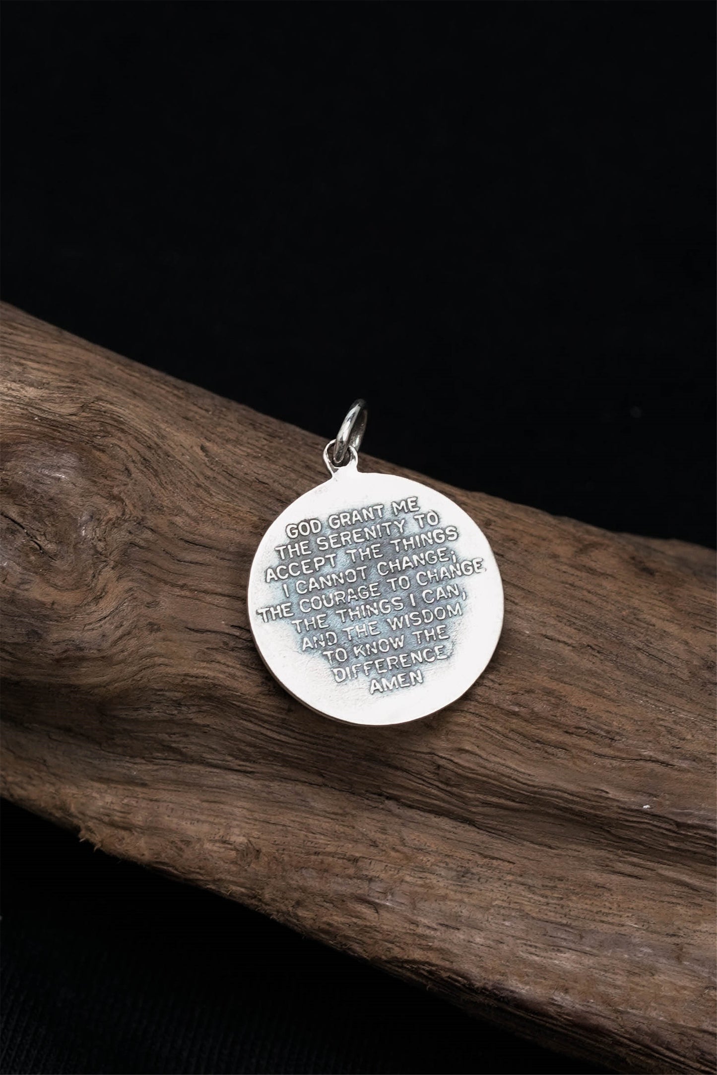 Prayer Hand Pendant Retro 925 Sterling Silver