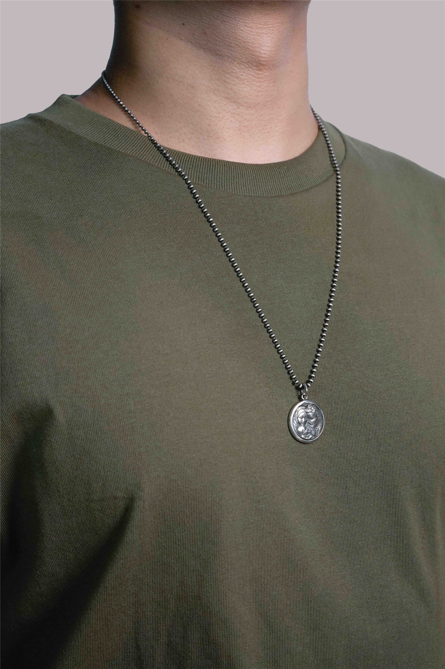 Vintage Coin 925 Sterling Silver Pendants