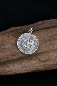 Vintage Coin 925 Sterling Silver Pendants
