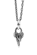 Load image into Gallery viewer, Retro Love Heart Pendant 925 Sterling Silver
