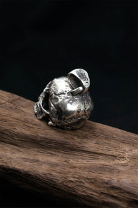 TS® Retro Skull Pendant 925 Sterling Silver
