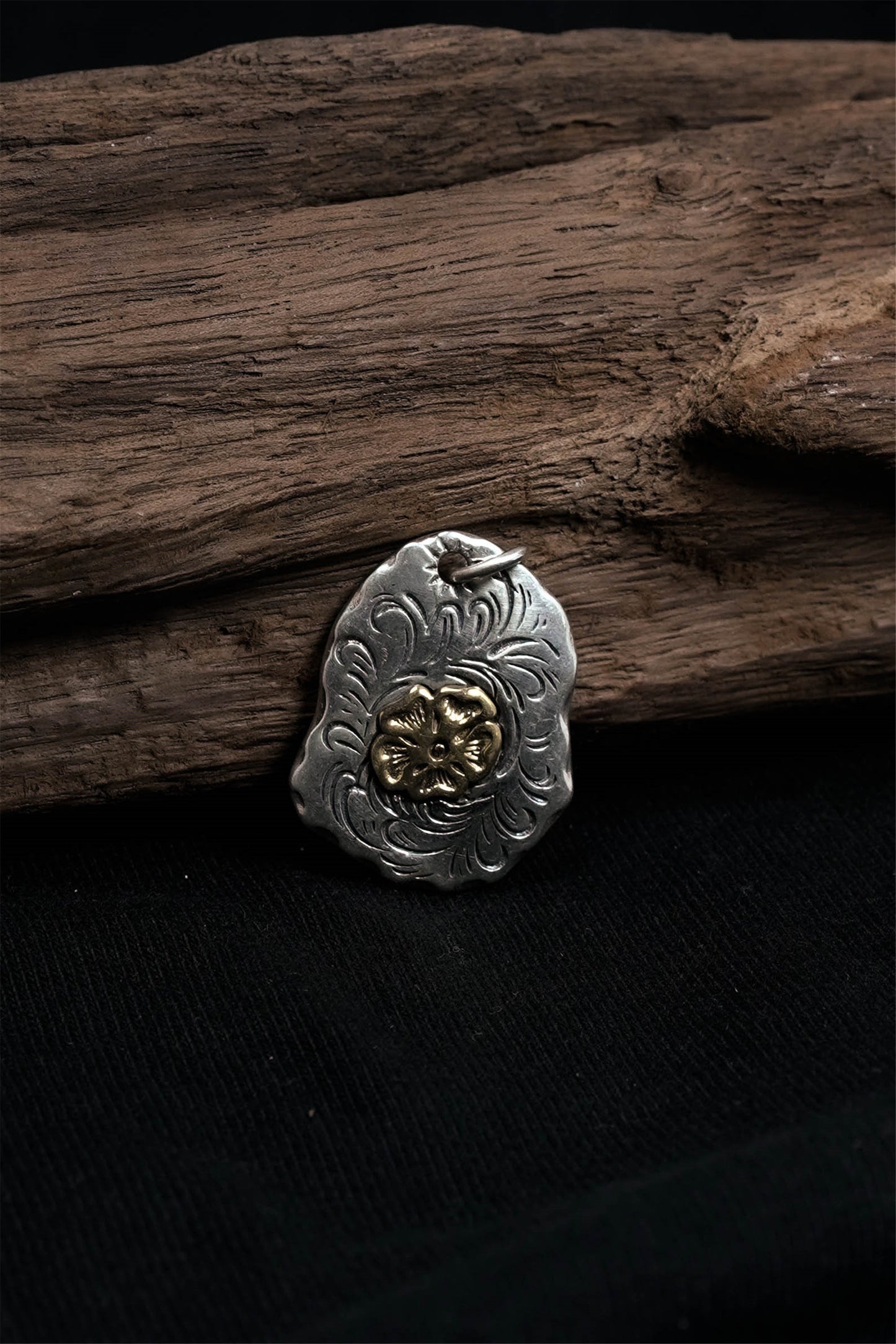 Japan Takahashi Goro Clover Spoon 925 Silver Pendant